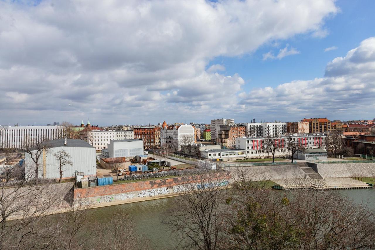 Odra View Apartments IV Wroclaw Bagian luar foto